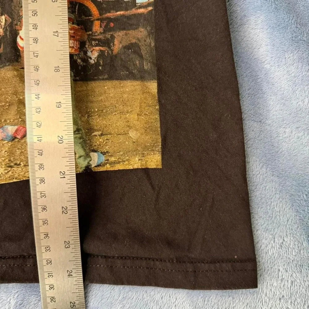 Astroworld black cotton t-shirt men size s